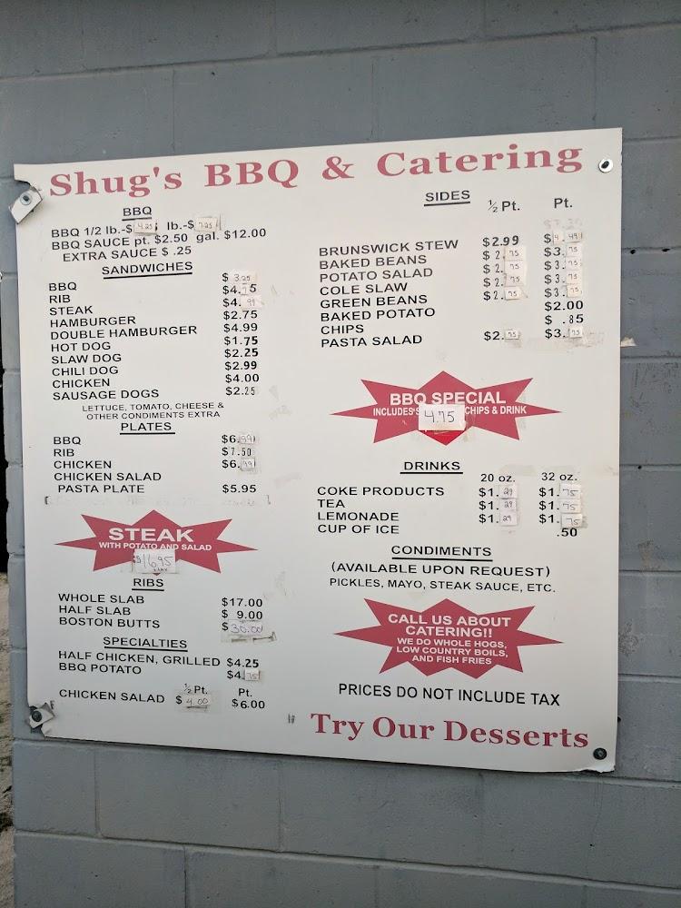 Shug's BBQ & Catering Menu image 4